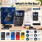 Rechargeable Pocket Video Game Console SUP 400 in 1 Retro Handheld Gaming Console with Built-in Classic Games, TV Output, Rechargeable Battery, (Any Color) - Image 5