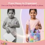 Toy Imagine Unicorn Sling Bag for Kids Birthday Gift for Girls Crossbody Bag for kids with Soft Fur Finish Baby Toddler Handbag Cute Princess Purse Mini Sling Bag for 3-12 Year Girls Fashion Accessory - Image 6