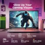 Lenovo LOQ Essential, AMD Ryzen 7 7735HS, NVIDIA RTX 4050 6GB, 16GB RAM, 512GB SSD, FHD IPS, 15.6" (39.6cm), 144Hz Refresh Rate, Windows 11, Office Home 2024, Grey, 1.8Kg, 83S0009TIN, Gaming Laptop - Image 4