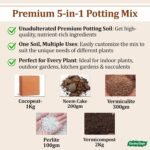 Garden Genie 5-in-1 Potting Soil Mixture | Makes 10 Kg of Soil for Plants - Image 4