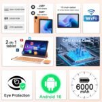 CUPEISI 10" Android 15 Tablet, 20GB RAM+128GB ROM/2TB Expandable for Tablet PC, 2 in 1 with Keyboard, 2.0GHz Quad Core HD CPU, Google 5G WiFi 6 BT 5.0 Certified - Image 2