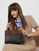 Lavie Women's Mono Salma Solid Satchel Bag for Women | Satchel Handbag for Work | Ladies purse | Stylish Shoulder Bag | Gift For Ladies - Image 2