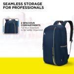 Aristocrat Nova 15L Laptop Backpack (15.6"), 2 Compartments, Dark Blue - Image 3