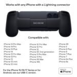 Backbone One Mobile Gaming Controller for iPhone (Lightning) - 2nd Gen - Turn Your iPhone into a Gaming Console - Play Xbox, PlayStation, PC, & App Games (3 Months Apple Arcade Included) - Image 4