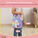 Toy Imagine Unicorn Sling Bag for Kids Birthday Gift for Girls Crossbody Bag for kids with Soft Fur Finish Baby Toddler Handbag Cute Princess Purse Mini Sling Bag for 3-12 Year Girls Fashion Accessory - Image 3
