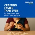 Bondtite Quick Art & Craft Glue, 10g | High-Viscosity, Non-Drip Adhesive | Clear Finish, Repositionable Glue for DIY Craft Projects, Home & School Use - Image 8