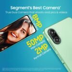 Samsung Galaxy F70e 5G (Limelight Green, 128 GB) (6 GB RAM) | 6000 mAh Battery | Dimensity 6300 | Octa Core Processor | 6.74" PLS LCD Display | - Image 3