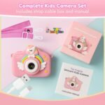 Toy Imagine Kids Digital Camera 48MP with 2 Screens & 1080p Video, Unicorn - Image 7