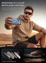 SUPCASE for iPhone 18 Pro Max Case/ 17 Pro Max Case with Stand, Glacier - Image 7
