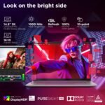 Lenovo Yoga Pro 7 Aura Edition Intel Evo Core Ultra 9 285H (32GB RAM/1TB SSD/14.5" (36.8cm)/3K OLED Touchscreen/AI PC/Copilot+ PC/Windows 11/Office Home 2024 AI Now/Grey/1.5Kg), 83KF004CIN - Image 3