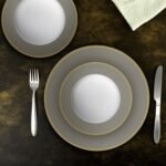 CELLO Moonstone Solitaire Series Opalware Dinner Set of 18 Pieces for Family of 6 | Bone-Ash Free & Leadfree Opal Glass, Microwave & Dishwasher Safe Plates & Bowls Crockery Set for Dining & Gifting - Image 2