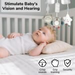 SNOWIE Soft Owl Cot Mobile for Babies 6-12 Months, Squeaky Device - Image 5