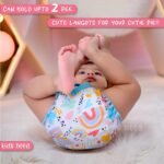 kids need Advance langots for new born 0-6 months, Pack of 3 Small langot super soft cotton cloth nappies for new born baby essentials, Reusable washable nappy L1S - Image 2