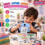 Storio Camera for Kids with Print, Mini Camera Printer, 1080P HD - Image 8