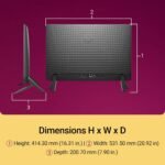 Dell 24 AIO, 13th i5, 8GB RAM DDR5 512GB SSD,Intel Graphics, 23.8" FHD AG,IPS, 99% SRGB, Win 11+MSO'24+O365|Intel WiFi 6e, 5MP Pop-Up Camera, Dolby Dual Speakers, 3 Yrs Warranty|Wireless Keyboard Mice - Image 7