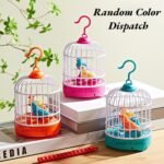 HARRY & JAMES® Talking Bird Toy Dancing Bird Toys Recording Repeat What You Said Singing & Chirping in The Bird Cage Playing Home Decor Talking Bird Toy for Kids,Boys,Girls,Childrens (Multicolor) - Image 8
