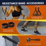 Medgears Exercise Resistance Bands for Strength Training & Home Workout-Variation (Resistance Tube) - Image 3