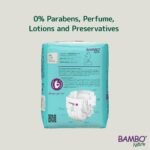 Bambo Nature Premium Baby Tape Diapers for Baby XL Size (12-18 Kgs), Super Absorbent, Breathable, Extra Soft, Dermatologically Tested, Hypoallergenic Nappies With Wetness Indicator, 22 Count - Image 6