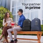 American Tourister Valex | 28L Backpack | 17" Laptop Bag | 2 Compartments | College & Office Backpack for Men and Women | Black | 1 Year Global Warranty - Image 2