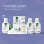 Mother Sparsh Natural Care Gift Set for Babies | Baby Gift Box of 5 | Baby Wipes (40Pcs), Baby Lotion (100ml), Baby Head to Toe Wash (100ml), Baby Shampoo (100ml) & Baby Soap (75g) - Image 3
