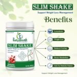 DR SATYAMRUT NUTRITION Slim Shake Formula-1 With Weight Loss & Fitness Support For Meal Replacement | Low Calorie | | No Added Sugar | High Protein | Body Detoxify - Delicious STAWBERRY I (2 X 500) PACK of 2 - Image 4