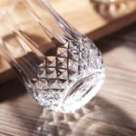 VILON Italian Premium Water and Juice Glasses Set of 6, Crystal Stylish Highball Glasses for Drinking Water, Juice and Cocktails | 250ML| Transparent - Image 4