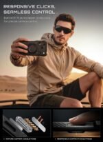 SUPCASE for iPhone 18 Pro Max Case/ 17 Pro Max Case with Stand, Black - Image 7