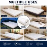 Sleepy Bunny Cotton Mattress Single | Foldable Mattress for Floor, Single Bed Mattress, Mattress for Sleeping & Home (2.5 x 06 Feet, Blended Cotton) - Image 4