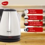 Pigeon Amaze Plus Electric Kettle 1.5 L, 1300 Watt, Stainless Steel Body with Auto Shut-off Feature Used for Boiling Water - (Silver) - Image 3