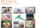 THEMISTO 20 Watt Mini Hot Melt Glue Gun with 10 Glue Sticks for DIY Art and Crafts… - Image 8