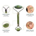 VEDORA 4 in 1 Skincare Combo Kit for Men & Women | Ice Roller + Ice Facial Bowl + Jade Roller & Gua Sha + Silicone Body Scrubber | Face & Body Care Set - Image 4