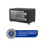 iBELL WAVE10 OTG Oven – 10L Compact Design, 1200W Power | Multi-Function Oven, Toaster & Griller with Adjustable Temperature and Timer Control - Image 2