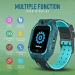 Punnk Funnk® Q18 Present Smart Kids LBS Location Tracking Watch with Voice Calling, SOS, Remote Monitoring, Camera, Geo-Fencing Function (Ocean Green) - Image 4
