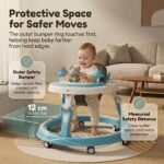 StarAndDaisy Baby Walkers for 9 Months + Or 6-24 Month Baby Boy Girl /360°Walker for Kids with 7 Level Height Adjustment/Walker for Baby with Switchable Food & Musical Toy Tray. - Image 4