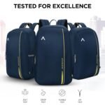 Aristocrat Nova 15L Laptop Backpack (15.6"), 2 Compartments, Dark Blue - Image 6