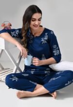Ichaa womens NIGHT SUIT SET - Image 2