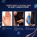 Livon Hyaluron Hair Serum for women & men | 2X Softer & Shiny Hair | Hair Serum for Dull & Dehydrated Hair | 48ml - Image 7
