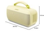 Bose SoundLink MAX, Portable Outdoor Bluetooth Speaker with Powerful Bass, Waterproof Stereo with Bluetooth and USB-C Connection, Up to 20h Runtime, 3.5mm Aux, Lemon Yellow - Image 7