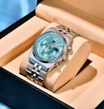 BENYAR Men’s Luxury Chronograph Watch Date Window High-Performance Luminous Quartz movment Waterproof -Ideal Gift for Business & Casual Gift Stylish Wristwatch for Men & Boys - Image 2