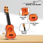 Wishkey Guitar for Beginners Kids Toys for 2-5 Years Boy Or Girl, 4 String Musical Instrument for Early Music Learning, Compact Role Play Guitar Under 2000 for Children - Image 7