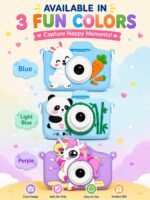 Cason Mini Digital Camera for Kids1080P HD,Camera with Dual Cameras,Rechargeable with SD Card, Real Toy Camera with Games,Birthday Gift for Kids for 5-12 Years Kid (Rabbit) - Image 8