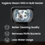 Samsung 8 Kg, 5 Star, Hygiene Steam, Ecobubble, Quick Wash, Soft Closing Door, Digital Inverter, Fully-Automatic Top Load Washing Machine (WA40F08H2CTL, In-Built Heater, Stainwash, Deep Charcoal) - Image 9