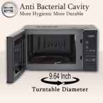 LG 20 L Solo Microwave Oven (MS2043BP, Black, Health plus Menu, I-Wave Technology, Indian Cuisine, Even Reheat & Defrost, Auto Cook Menu, Anti-Bacterial Cavity & Steam Clean) - Image 6