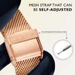 Carlington Analog Watches for Women with mesh Strap - CT 2007 - Image 7