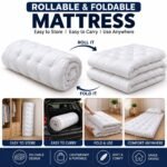 Sleepy Bunny Cotton Mattress Single | Foldable Mattress for Floor, Single Bed Mattress, Mattress for Sleeping & Home (2.5 x 06 Feet, Blended Cotton) - Image 3