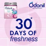 Odonil Bathroom Air Freshener Blocks 192g (48g x 4) | Mixed Fragrances (Jasmine, Lavender, Orchid, Rose)| Long Lasting 30 Day Freshness | Removes Mal Odours - Image 2