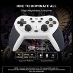 EvoFox One S V2 Universal 3-Mode Wireless Gaming Controller,1000Hz HallSense™ Precision Joysticks, BT, 2.4GHz & Wired, Macros, Fast Type-C Charging, PC, Mobile, Android TV, PS4 & Console Gaming - Image 9