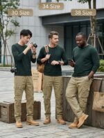 Leriya Fashion Men’s Cargo Pants | Multi Pocket Cotton Cargo Joggers for Men | Loose Fit Stylish Pant with Pockets | Casual Baggy Trousers & Streetwear Lower - Image 6