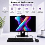 FUTOPIA 23.8" FHD IPS All-in-One Desktop | Intel Core i3-14100 (Up to 4.7 GHz) | 8GB RAM | 256GB NVMe SSD | Pop-up FHD Webcam | Wi-Fi 6 | Windows 11 Pro with Office | Wired Keyboard & Mouse Included - Image 4