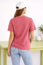 London Hills Women Cotton Printed T-Shirt Combo Pack of 3 | Loose Fit Half Sleeve Round Neck Graphic Tees for Girls & Ladies | Women’s Western Tops | Cute Trendy Print Summer Fashion T-Shirts - Image 6